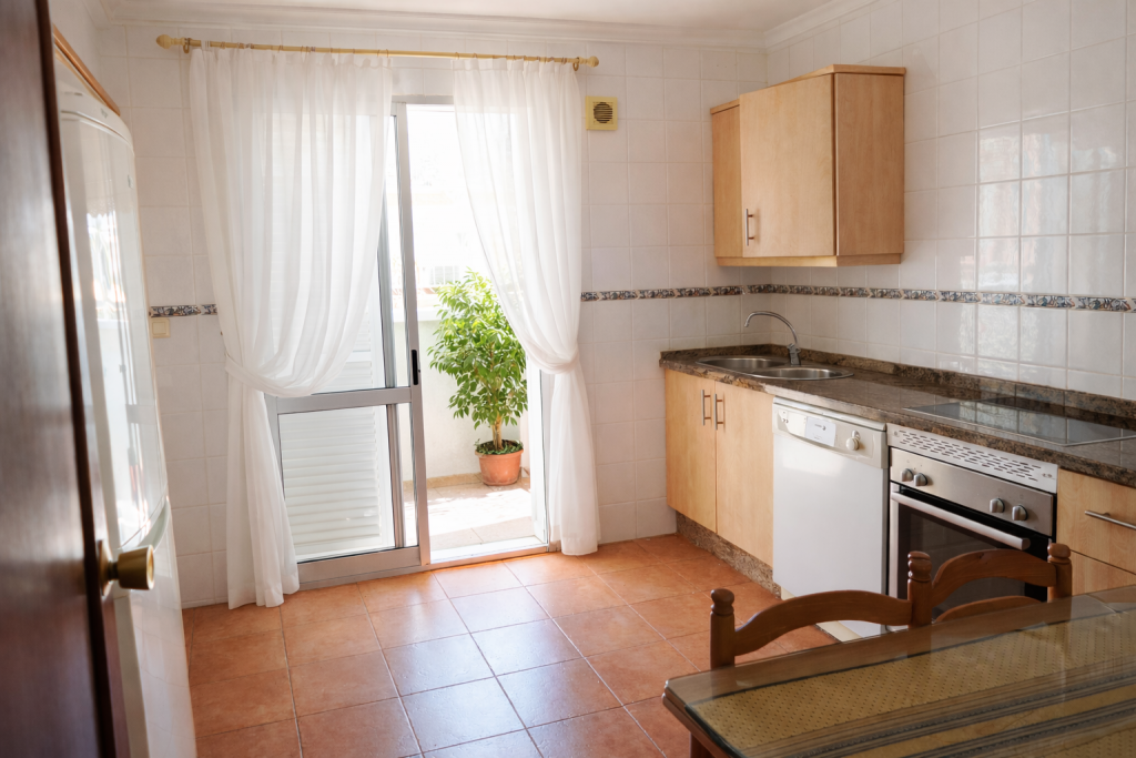 cocina independiente en atico en Malaga