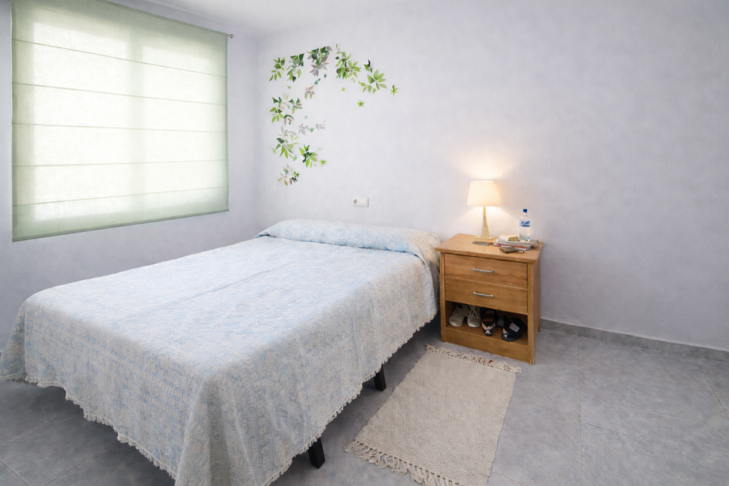 dormitorio en piso en centro historico Malaga