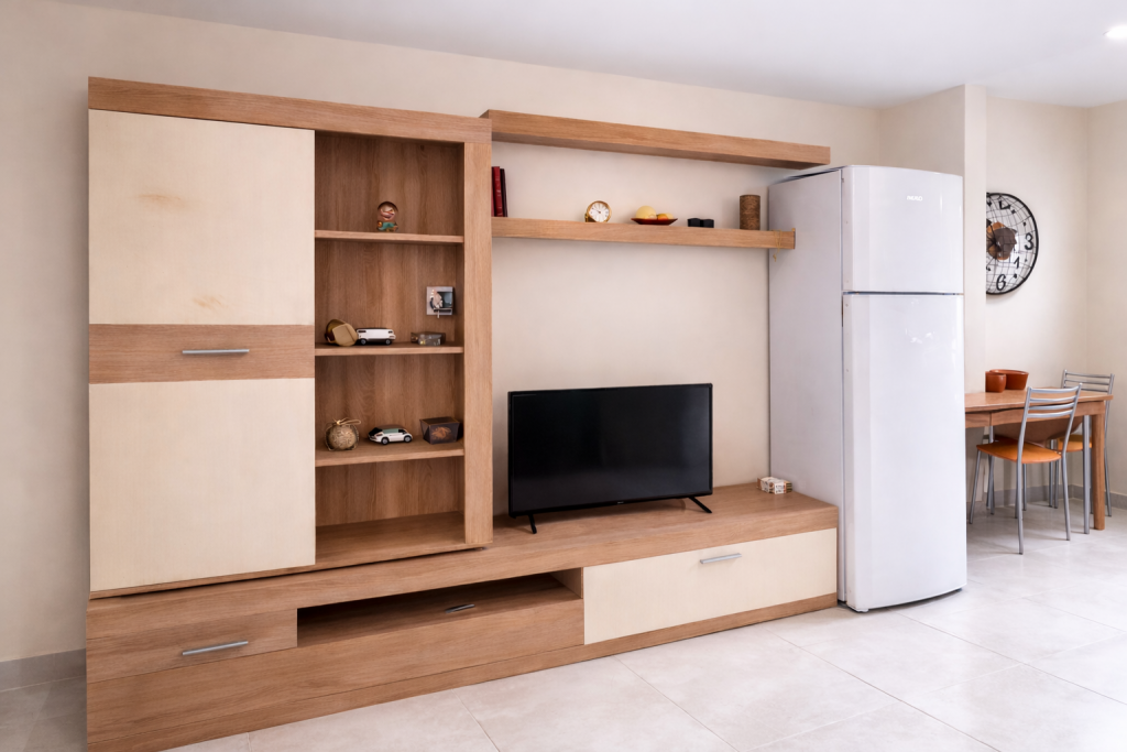 salon luminoso en vivienda en centro historico Malaga