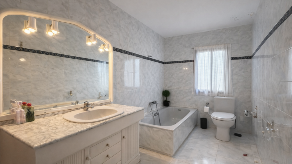 bano en piso en la trinidad malaga