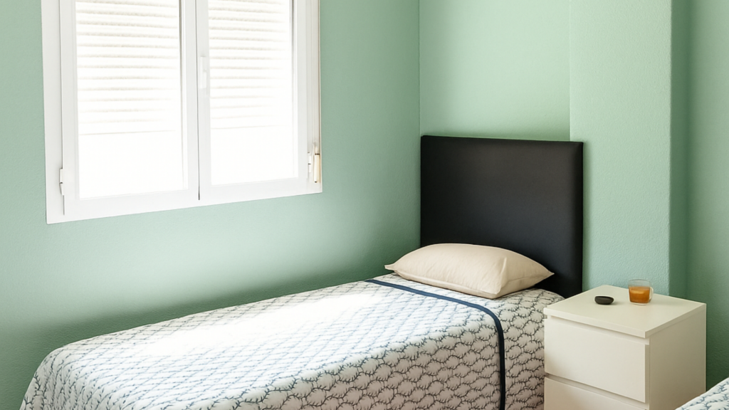 dormitorio adicional en vivienda en el consul teatinos malaga