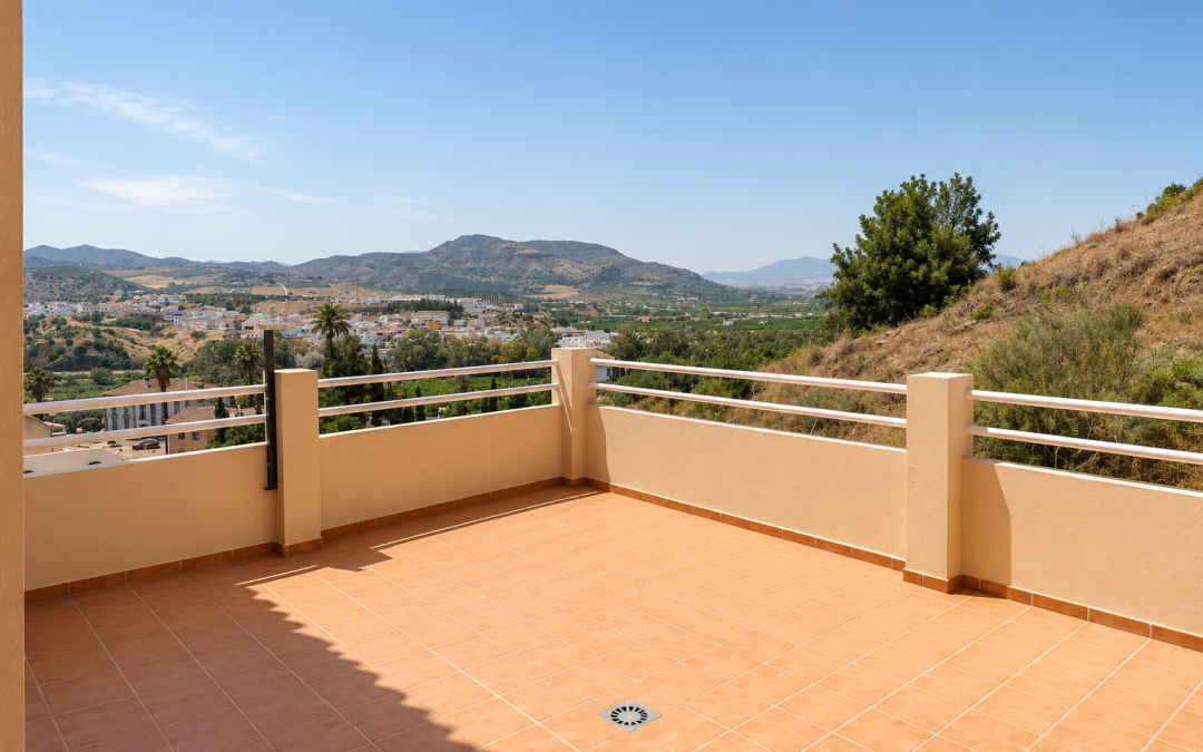 Piso en venta en Álora, Málaga con gran terraza, garaje y trastero